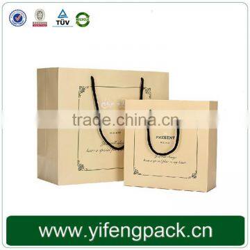 High Quality Glossy Candle Paper Bag With Color Printing photo-6