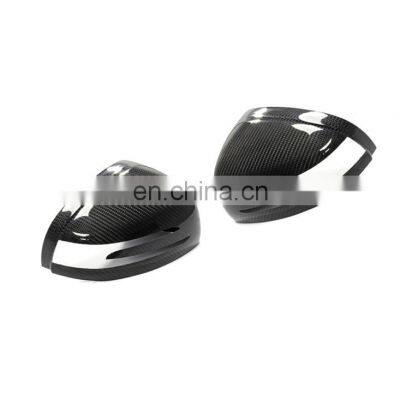 Carbon Fiber Rear Review Mirror Cover for Mercedes Benz SLK SLC AMG GT 2012-2018 photo-3