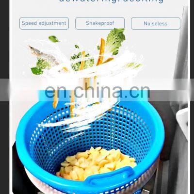 Vegetable Drying Machine Cauliflower Drying Machine Potato Chips Dewatering Machine Salad Centrifugal Spinner Dryer photo-3