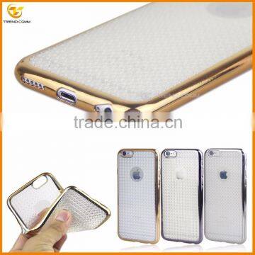 alibaba express luxury slim electroplating tpu case cover for iphone 6