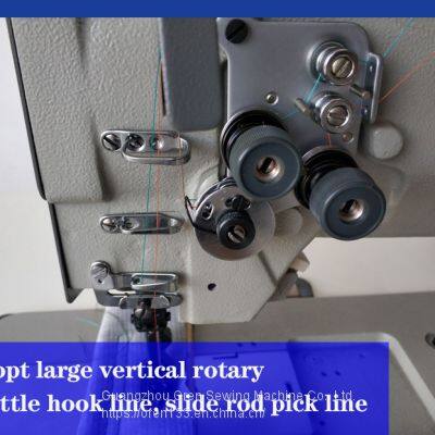 Computer Leather Double Needle Triple Synchronous Thick Material Machine Large Tents Sewing Machine RN-4420 photo-4