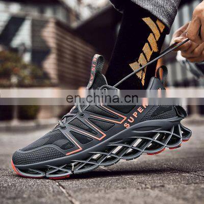 Factory Outlet 2021 Christmas Red Sports Blade Fashion Customize Men's All-match Casual Shoes Running Shoes photo-2
