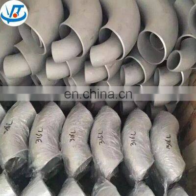 201 304 316 Thin Wall Stainless Steel Pipe Elbow Dimensions 22.5 Degree photo-3