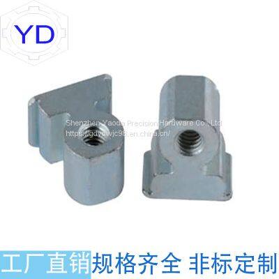 Right angle column Right angle buckle RAS-M3/M4-7/9-3/4/6/7/9 complete specifications Environmental blue zinc RAS