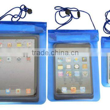 Waterproof pouch for swimming /speakers for ipad /Splash-Proof Speaker Bag for iphone