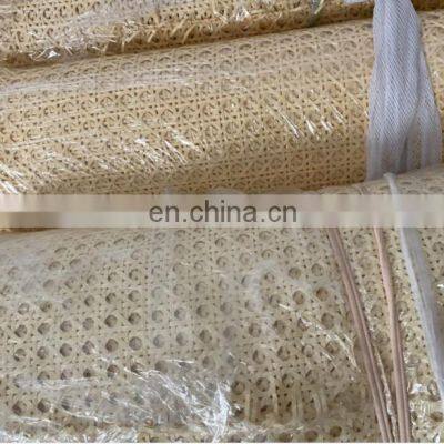 Natural Rattan Webbing Roll Real Cane for Chair Table Ceiling Background Wall Decor Furniture Material photo-2