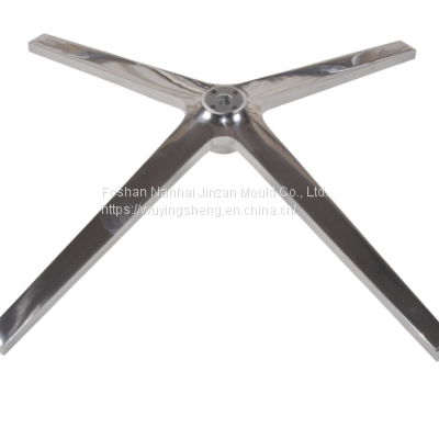 Aluminum alloy chair leg die casting parts, aluminum alloy die casting die