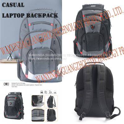 BSCI Factory Custom Test Approval Travel School Business Polyester Bag Laptop Backpack