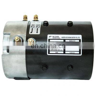 DC motor for Golf cart, shuttle bus 4Kw 48V DC traction motor