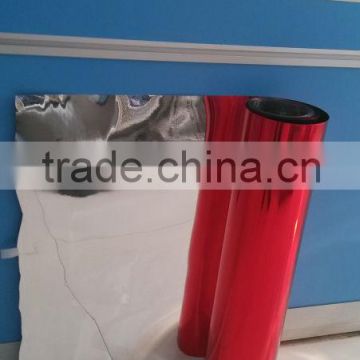 Red Metallised PVC Rigid Sheet For Gift Packing