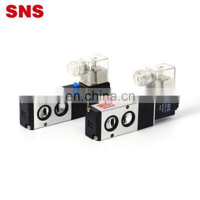 SNS 4M220-08 control solenoid valve 24v dc pneumatic aluminum alloy solenoid valve