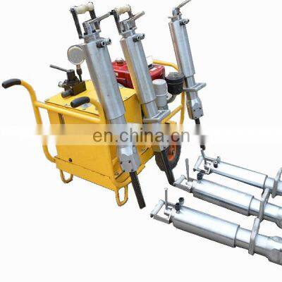 Hydraulic Power system Rock Splitter For Granite