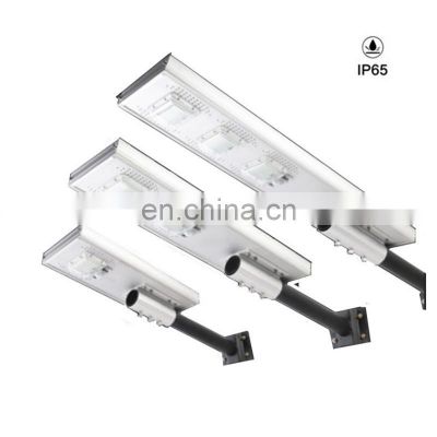 Outdoor IP65 Waterproof 100W 200W Aluminum Housing All In One Solar LED Street Light