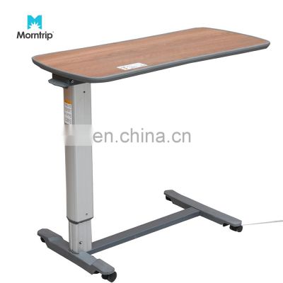 OEM Over Bed Table Wholesale High Quality Medical Overbed Dinning Table Hospital Food Table For Eating And Laptops