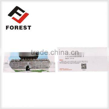 High quality for special use hotel entrance tickets