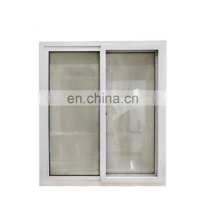 UPVC SLIDING WINDOW Plastic Single Glazed Kitchen Sliding Window Bathroom Sliding Window