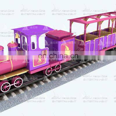 Scenic Battery 24 Person Tourist Track Train for Sale