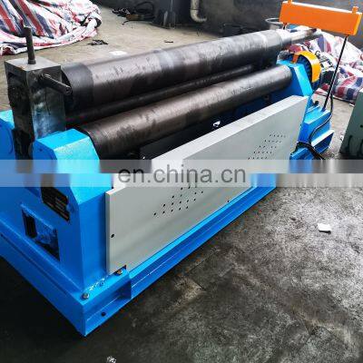W11-6x2000 3 Roller Cnc Industrial Steel Cold Aluminium Plate Electronic Sheet Press Bending Rolling Machine Price photo-4