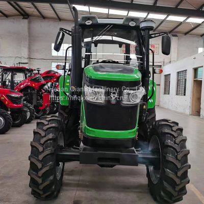 Hot sale good cab with 100HP 4WD agricultural tractors