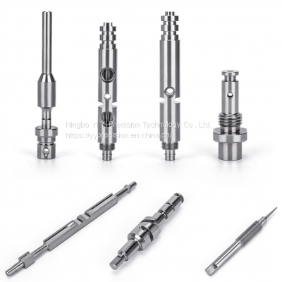 OEM STAINLESS STEEL SHAFT BRASS TURNING MILLING PARTS