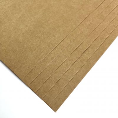 Kraft Liner Brown Color American Mica Paper Digital Packaging