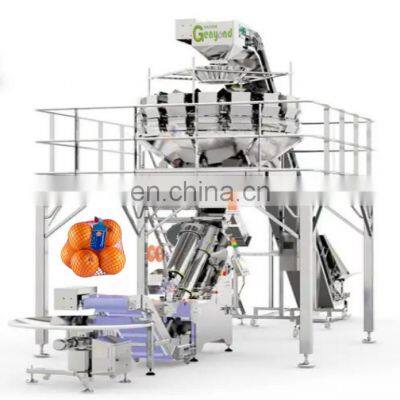 Genyond net bag packing machine mesh bag  pacek beans