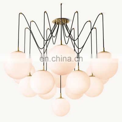 Modern Lighting Chandelier Room Villa Decorative Chandelier CIRQUE SUSPENDED CHANDELIER for Villa and Hotel and Hallway Use