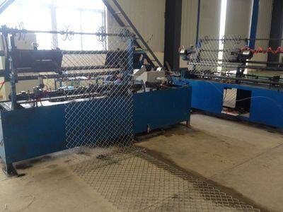 Chain Link Fence Machine Diamond Wire Mesh Machine Slope Protection Mesh Machine Wire Mesh Weaving Machine Automatic photo-2