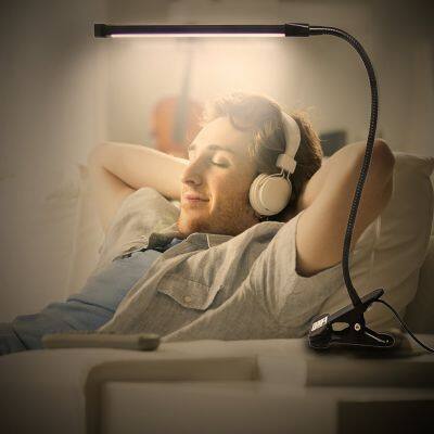 8W LED USB Desk Lamp Bedside Reading Book Light 3 Color Temperature Changeable photo-4