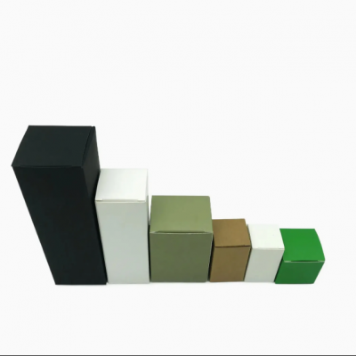 Custom printed paper gift box Cosmetic coffee nut carton