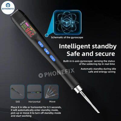 AiXun T208 Mini Soldering Iron Station for Phone Repair