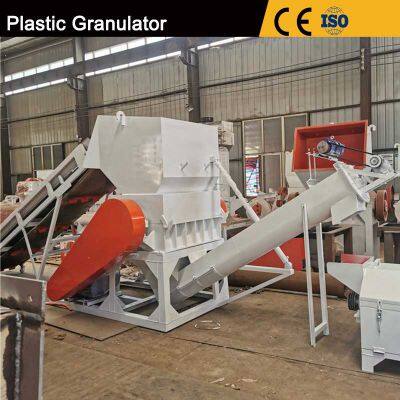 Plastic Pipe PP Pet Film Rubber Head Material Shredder & Granulator High Output and Efficiency Recycling Machine