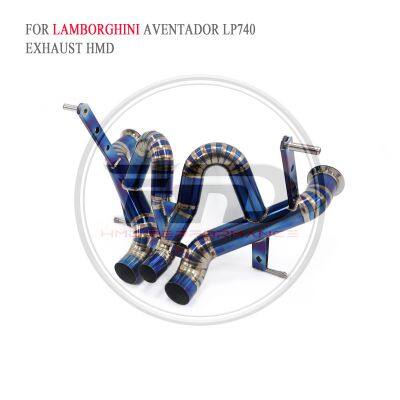 HMD Titanium Alloy Exhaust Catback is Suitable for Lamborghini Aventador LP700-4/LP740/SVJ Muffler Valved Exact Fit For Cars WhatsApp+86 18946955156 photo-3