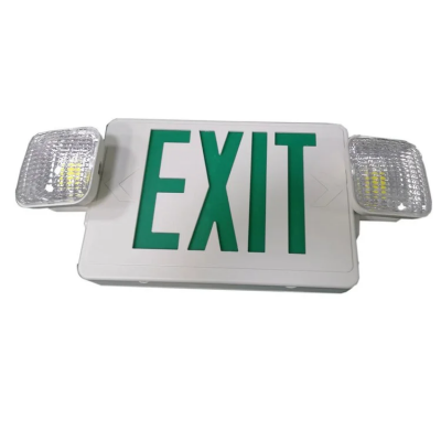 US Standard UL Certified DF-2 Exit Indicator Light Emergency Evacuation Double Head Emergency Light photo-2