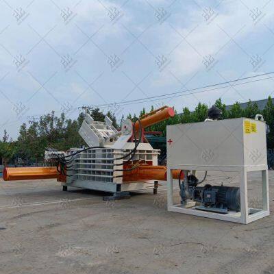 Heavy Duty Scrap Metal Baler with 200 Ton Compression Force & PLC Control