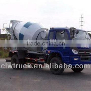 Factory Price Foton 4m3 mini concrete mixer truck