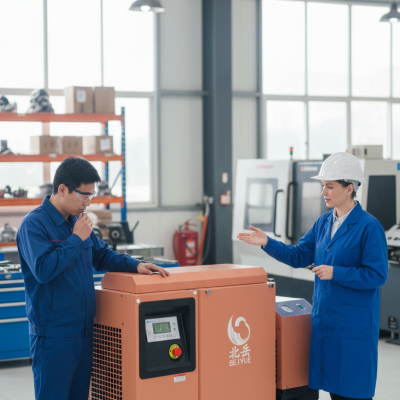 20HP Низкошумный тихий винтовой воздушный компрессор для мастерской