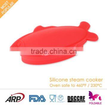 100% Silicone Kitchenware Foldable optima steamer                        
                                                                                Supplier's Choice