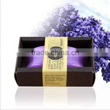 Natural lavender essential oil handmade soap