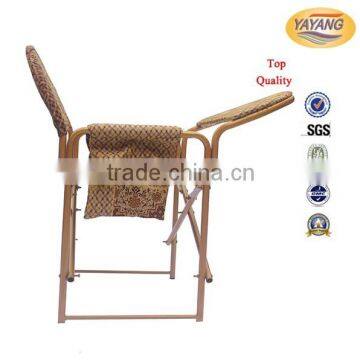 Wholesale Knock Down Metal Muslim Prayer Chair Folding Church Chair photo-4