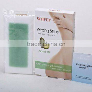 SHIFEI Avocado oil ready to use cold Wax Strip