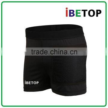 OEM Hot Design Custom Team Black Soccer Short photo-2
