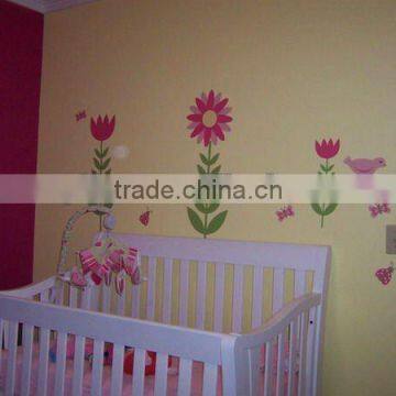 elegant color acrylic sticker home decoration pieces