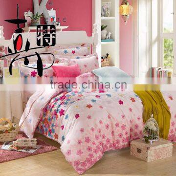 Bright Color Jacquard 100% Cotton Bedding Set photo-2