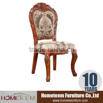 Antique wooden chair in kitchen furniture