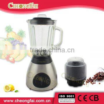 400W powerful 2 in 1 Stainless steel blender