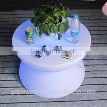 PE Plastic Bar Table with LED lights and remote 6040B