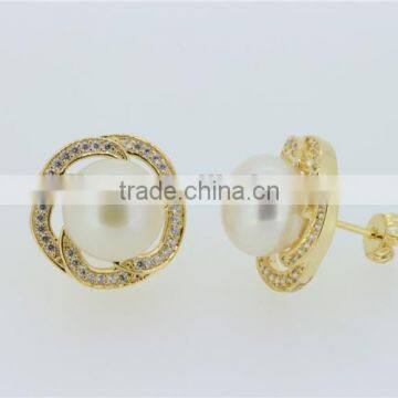 2015 Newest Pearl 925 Silver Earring photo-4