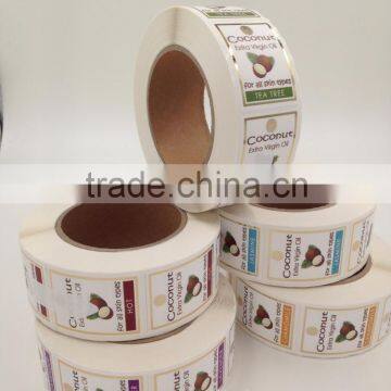 wholesale custom laminated label sticker paper