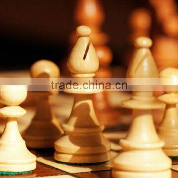 2.5" wooden chess game